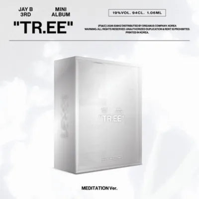 Got7 jay b 3rd mini album tr.ee (meditation ver.)