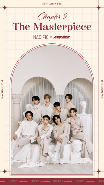 ATEEZ x Nacific - The Masterpiece :  Dew Glazed Lip Tint Set + 16 Photocards