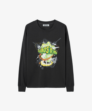 BOYNEXTDOOR - SAND SOUND CAPSULE COLLECTION OFFICIAL MD GRAPHIC LONG SLEEVE T SHIRT CHARCOAL