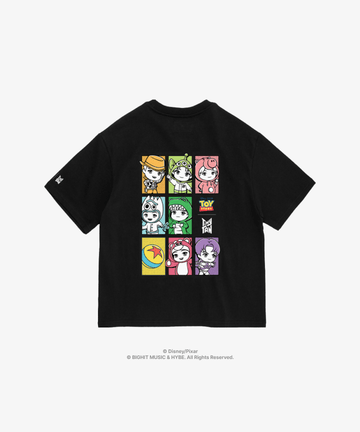 BTS - Toy Story X Tinytan Collaboration MD Graphic Tee (Black)