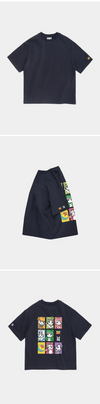 BTS - Toy Story X Tinytan Collaboration MD Graphic Tee (Navy)