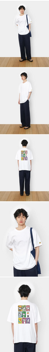 BTS - Toy Story X Tinytan Collaboration MD Graphic Tee (White)