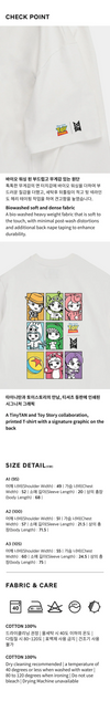 BTS - Toy Story X Tinytan Collaboration MD Graphic Tee (White)