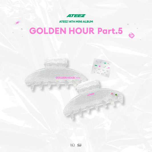 Ateez - Golden Hour : Part.5 Pop Up Official Md Hair Clip