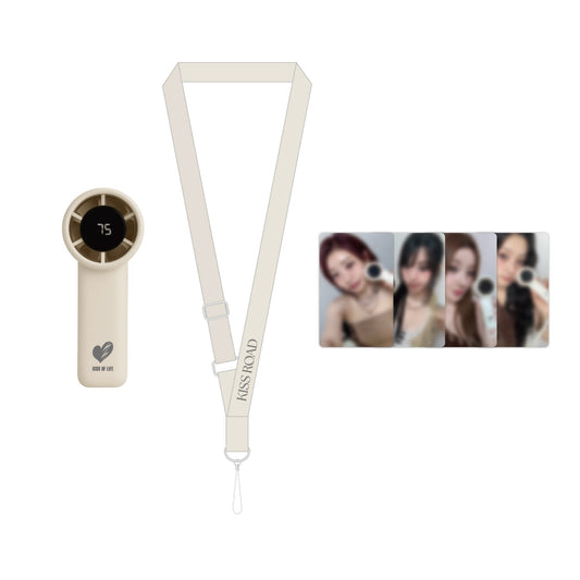 KISS OF LIFE - Kiss Road 1st World Tour in Seoul Encore Official MD Handheld Fan
