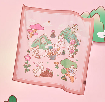 BTS x BT21 - K-TOKKI Edition Handkerchief – Kpop Omo