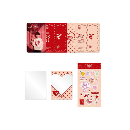 &Team - Happy Harua Day Official MD Photo Card & Deco Kit