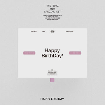 Super Star THE BOYZ エリック 2023 HBD The Boyz - HBD Eric Special Kit – Kpop Omo