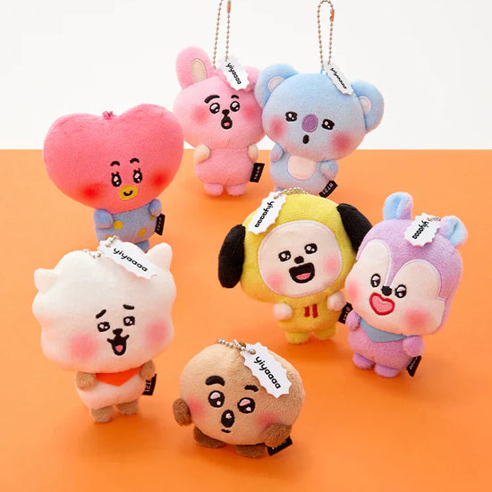 BTS x BT21 - Today's Face Heartbeat Plush Keyring – Kpop Omo BTS x BT21 - Today's Face Heartbeat Plush Keyring – Kpop Omo