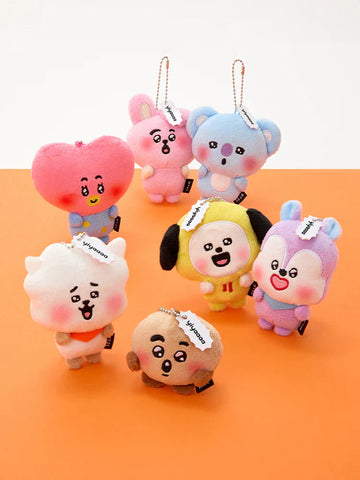 BTS x BT21 - Today's Face Heartbeat Plush Keyring – Kpop Omo BTS x BT21 - Today's Face Heartbeat Plush Keyring – Kpop Omo