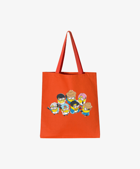 BTS - BTS X DM4 Official MD Heart Outline Group Tote Bag