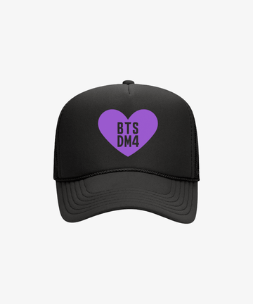 BTS - BTS X DM4 Official MD Heart Trucker Hat