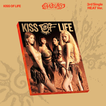 Kiss Of Life - Sweat 3rd Single Album Standard Heat Ver