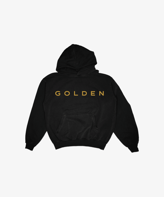 BTS Jung Kook - Golden TSX Live Edition Official MD Heavy Fleece Hoodie