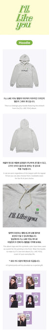 ILLIT - I'll Like You 2nd Mini Album Official MD Hoodie