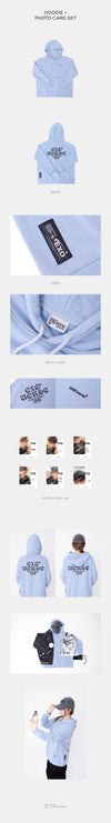 EXO - 'EXO'verse' 2025 EXO fan meeting official md hoodie + photo card set