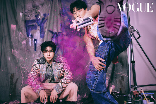 Babymonster & Ateez Vogue Magazine 2024 June Issue (Random Cover)