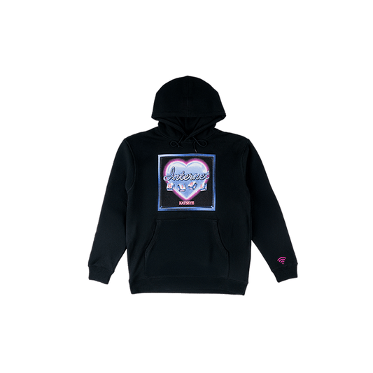 Katseye - internet girl official md hoodie (black)