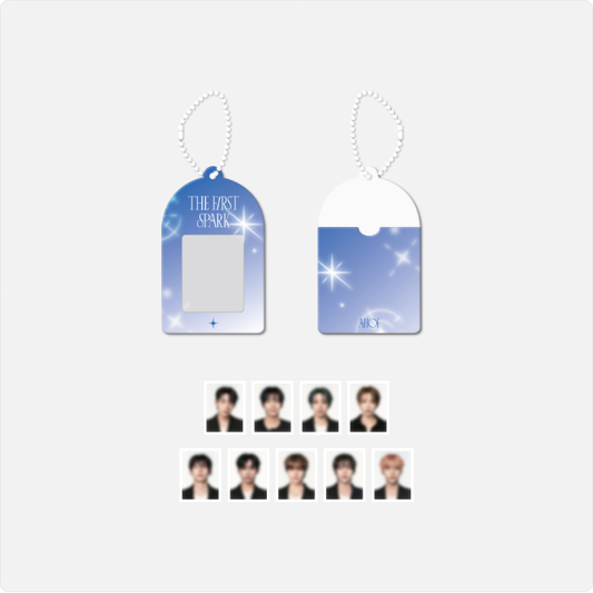 Ahof - The First Spark 2026 1st Tour Official Md Id Photo Holder Keyring Set