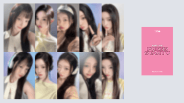 Illit - press start official md s/s t-shirt