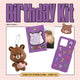 ATEEZ Hbd Jongho - Phone Case Kit