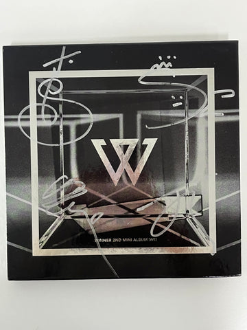 Winner 2nd Mini Album - We [AUTOGRAPHED BY ALL MEMBERS]