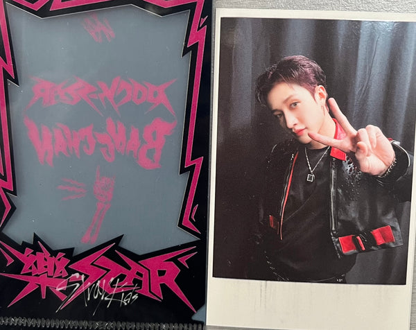 Stray Kids Rockstar Printed Polaroid + Magnet – Kpop Omo