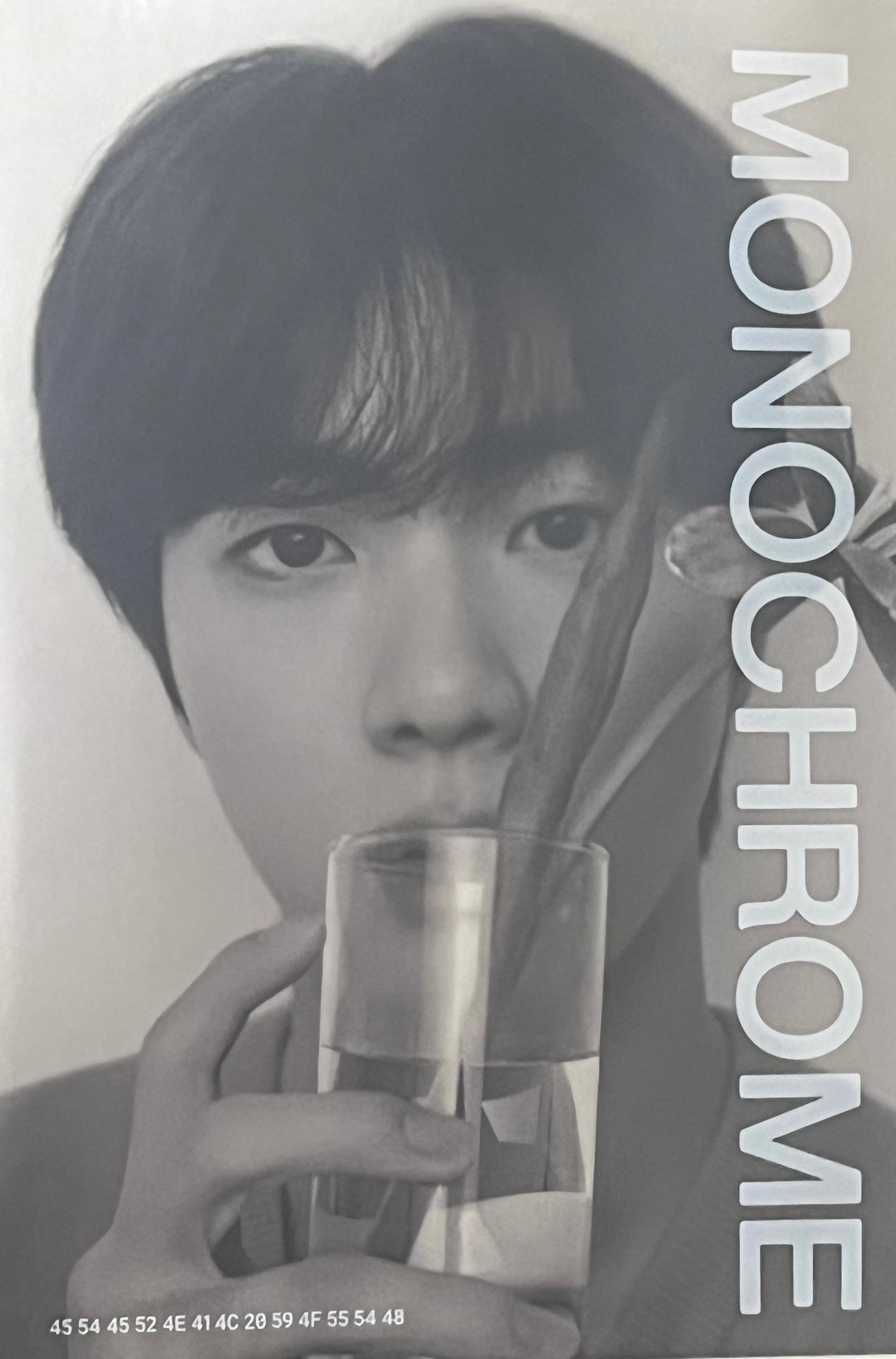 BTS MNCR Monochrome Pop Up - Printed Photo (Jin)