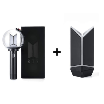 BTS OFFICIAL LIGHT STICK VER.4 parts セット BTS - Official Light Stick Ver.4 + Cradle Set – Kpop Omo