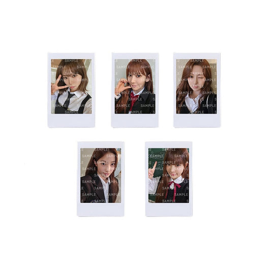 Le sserafim - school days japan original official md instant photo card