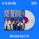 Ive - revive+ 2nd album white marble vinyl lp ver