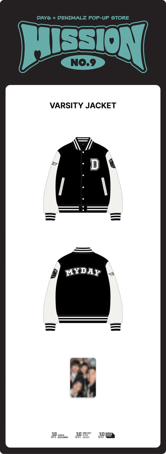 DAY6 - DAY6 X Denimalz Pop-up Store Mission no.9 Official MD Varsity Jacket