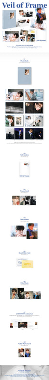 NCT jungwoo - veil of frame photobook