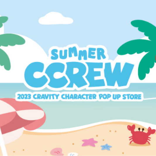 CRAVITY POP UP STORE OFFIZIELLER MD – CHARAKTER SOMMER CCREW 