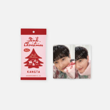 Kangta - 2024 Pink Christmas Photo Card Random Pack