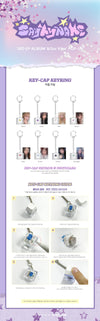 Say my name - &our vibe 3rd ep album official md key cap keyring