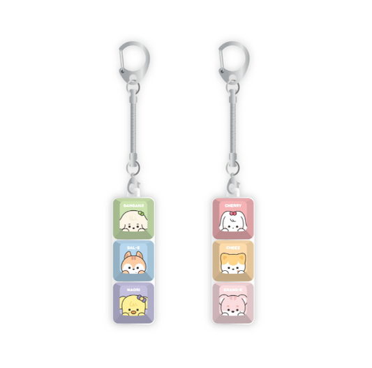 IVE - Show What I Am World Tour Official MD Minive Keycap Keyring