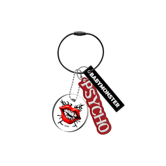 Babymonster - psycho official md psycho keyring – Kpop Omo