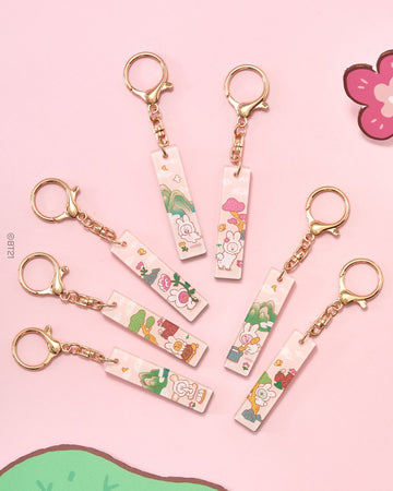 BTS x BT21- K-TOKKI Edition Stick Acrylic Keyring