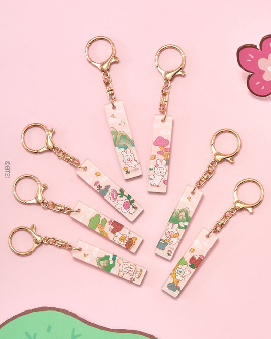 BTS x BT21- K-TOKKI Edition Stick Acrylic Keyring