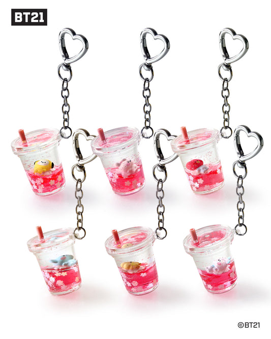 BT21 - Cherry Blossom Minini Water Keyring
