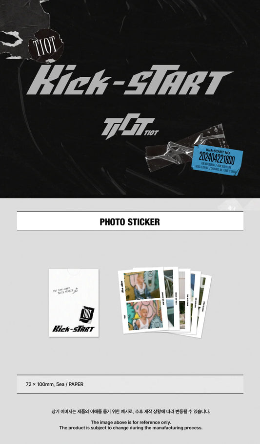 TIOT - KICK START OFFICIAL MD PHOTO STICKER