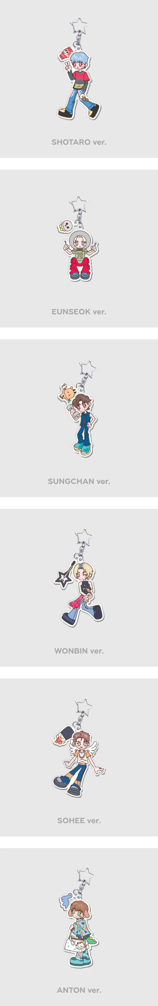 Riize - Riizing Day 2024 Fan Con Finale in Seoul Official MD Acrylic Keyring