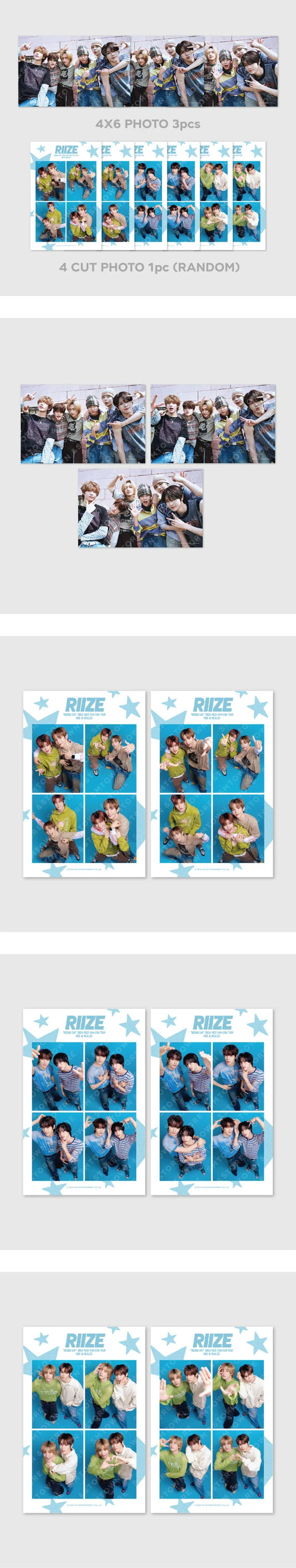 Riize - Riizing Day 2024 Fan Con Finale in Seoul Official MD Photo Set