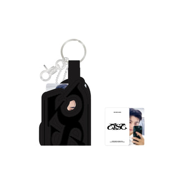 Cha eun woo - else 2nd mini album pop up official md leather holder keyring