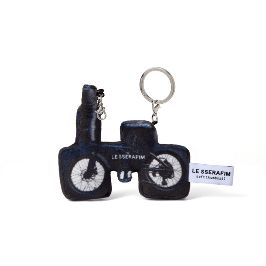 LE SSERAFIM - Le Sserafim X Soft Thumbnail Official MD Delivery Bike Keyring