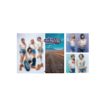 KISS OF LIFE - Kiss Road 1st World Tour Official MD L Holder & Poster Set