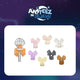Ateez - Aniteez In Dejavu Pop Up Official Md Tiny Light Stick Scrunchie