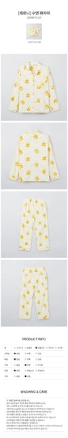 Zerobaseone - Zeroni Pajamas Light Yellow