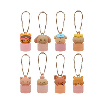 Ateez - 8th Anniversary Exhibition: Blue Drift Official Md Lip Cap Keyring (random)